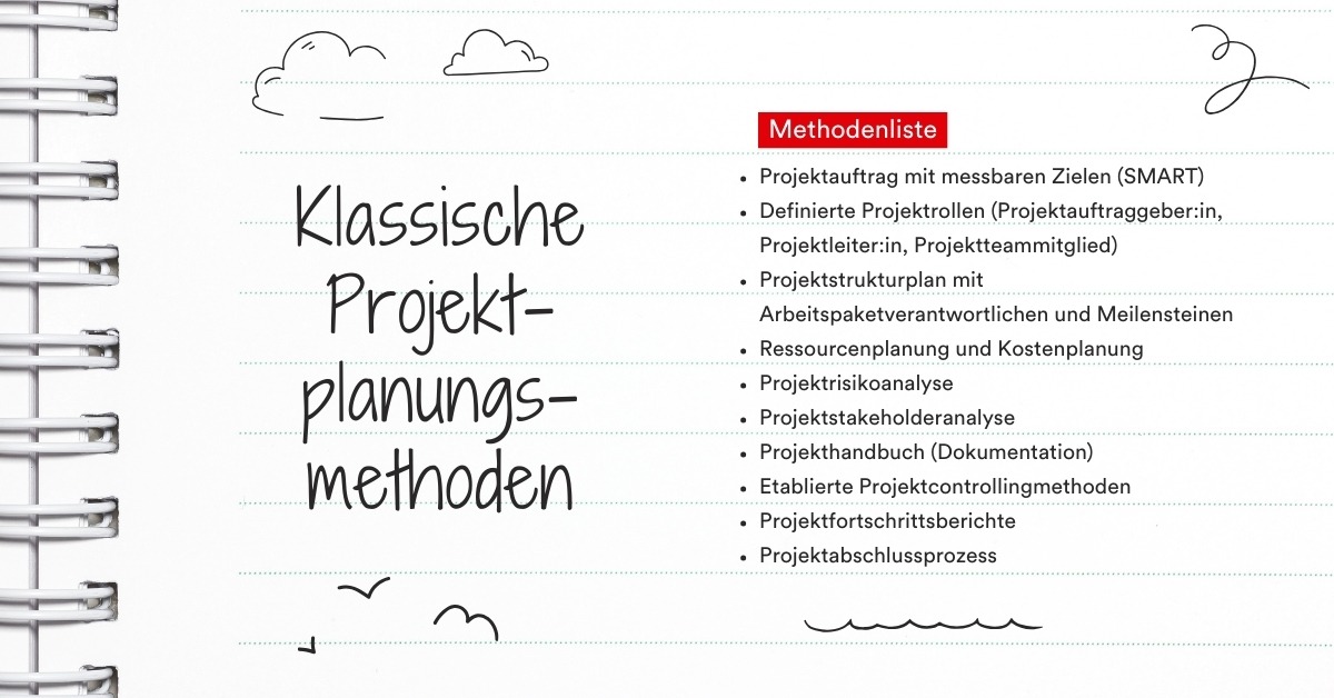 PMCC Blog: Pojektmanagement Methoden für klassische Projektplanung